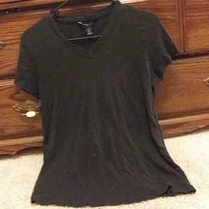 Black v neck t shirt
